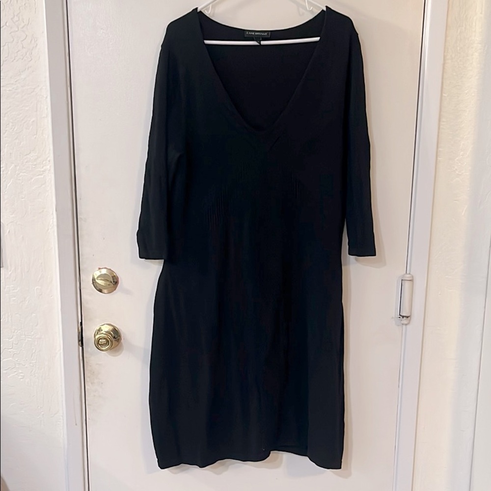 Universal Thread Black Long Sleeve Dress
